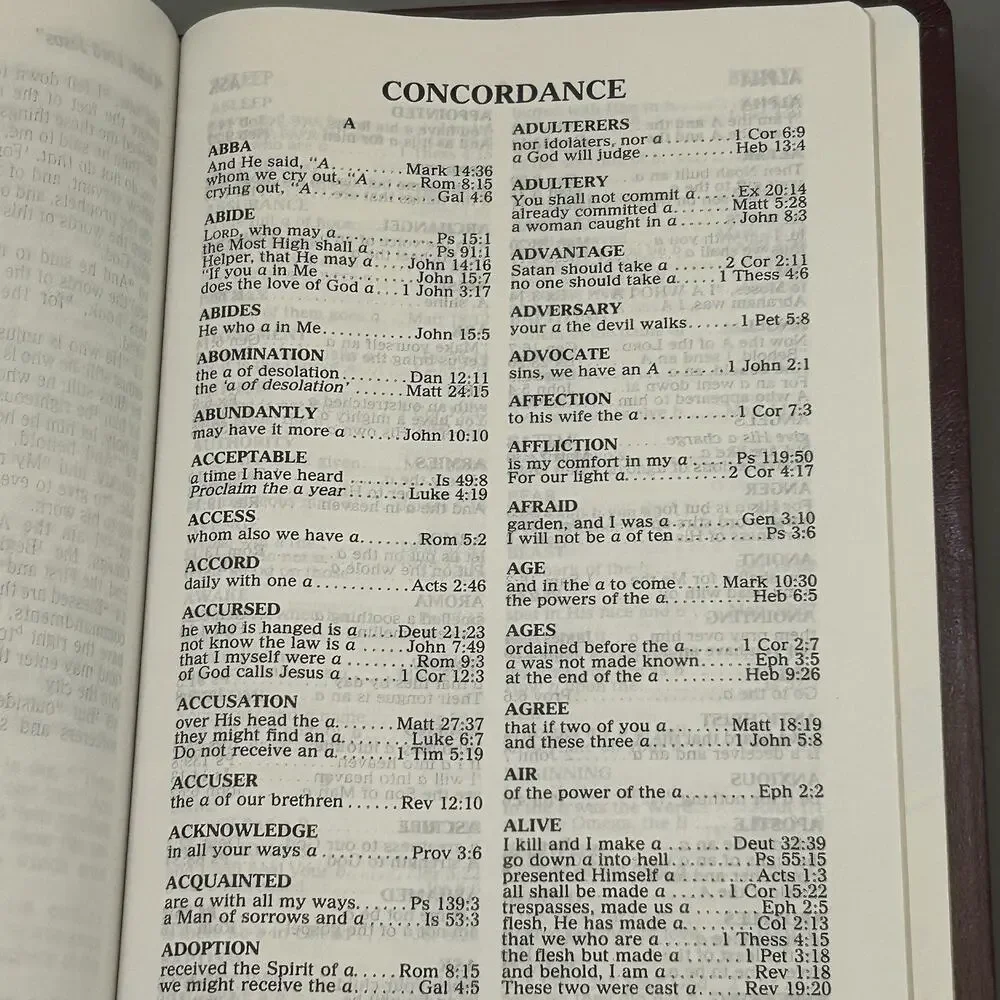 Thomas Nelson holy bible
